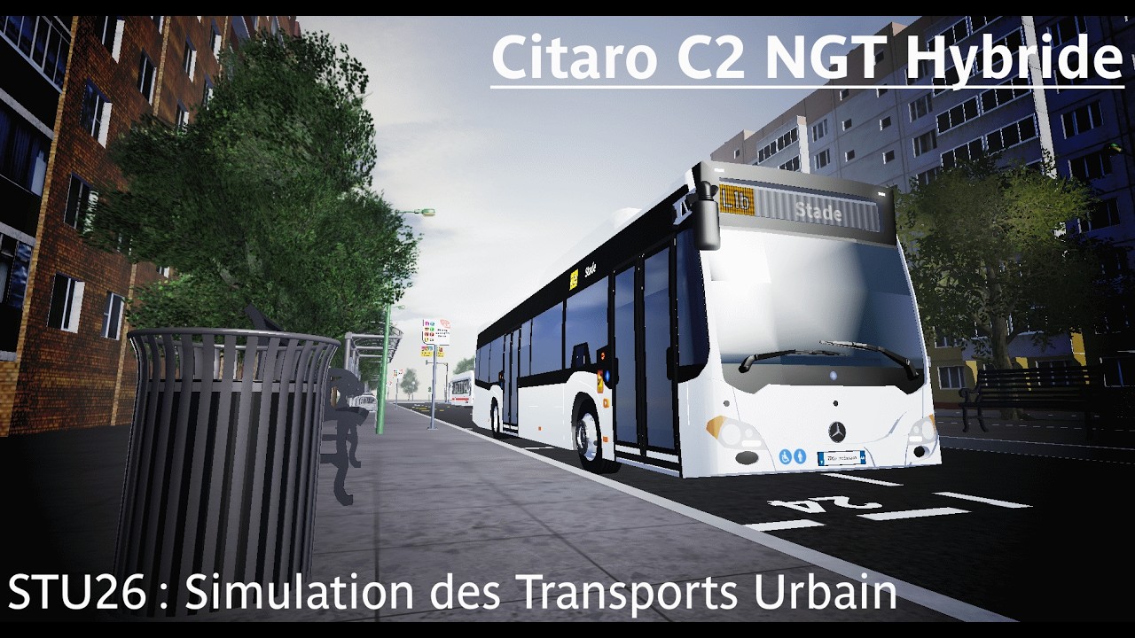 STU26 : Simulation des Transports Urbain | [ Pôle de correspondance → Stade ]
