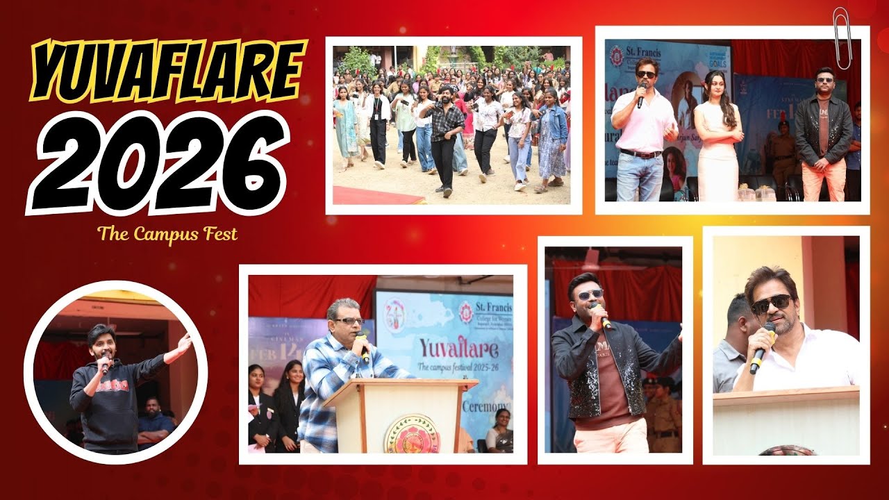 Yuvaflare : The Campus Fest 2026 || St. Francis College For Women || SFC