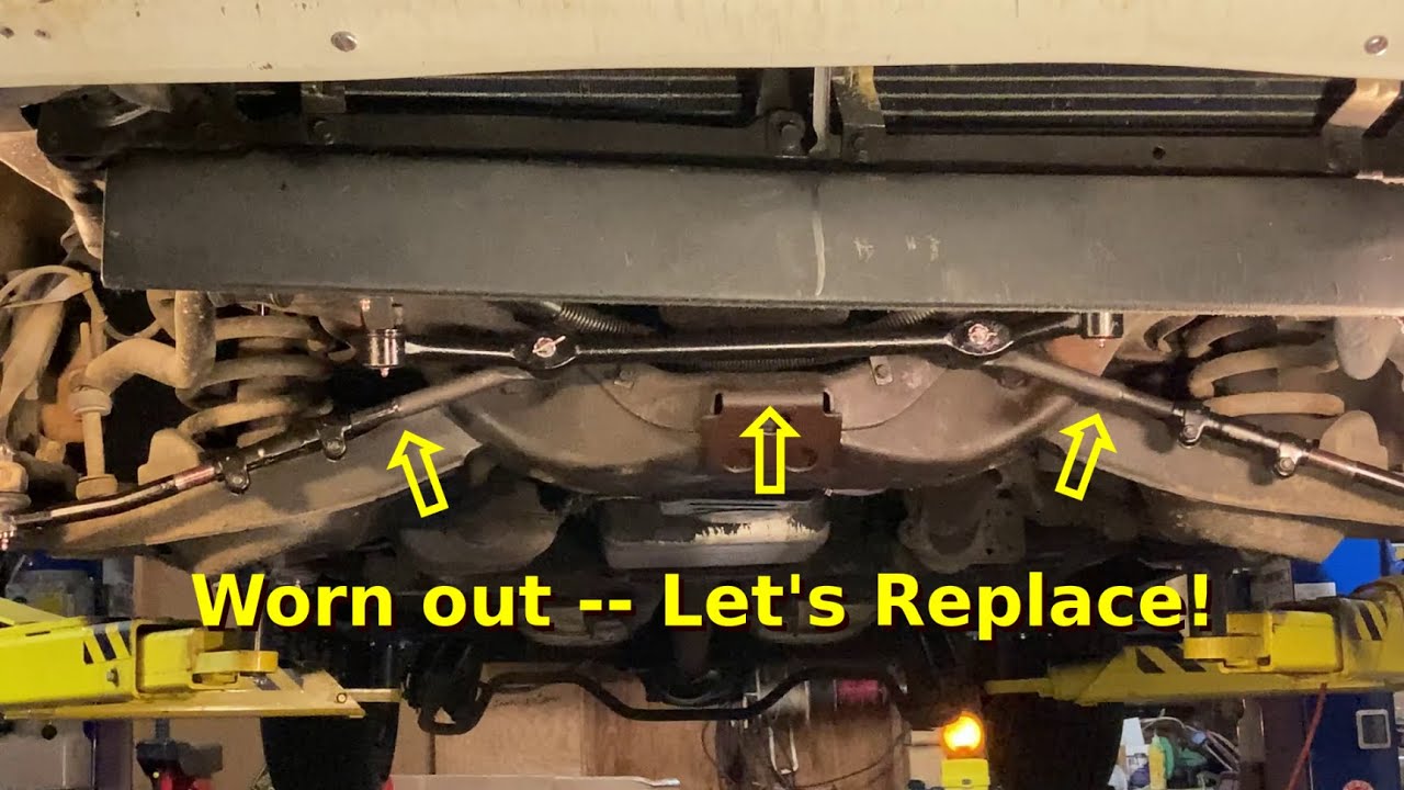Steering linkage replacement -- center link, tie rods, idler arm -- 1994-1996 GM B-Body -- Caprice