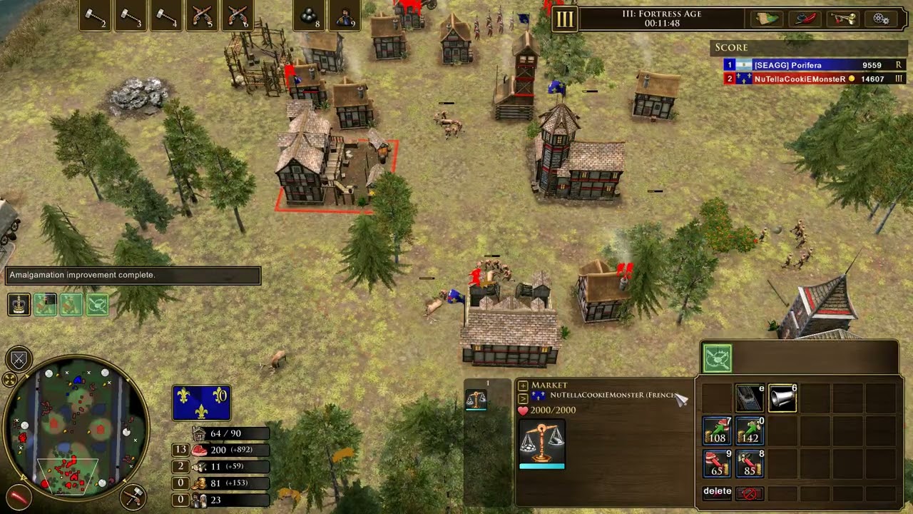 Age of Empires 3 DE Britain vs France
