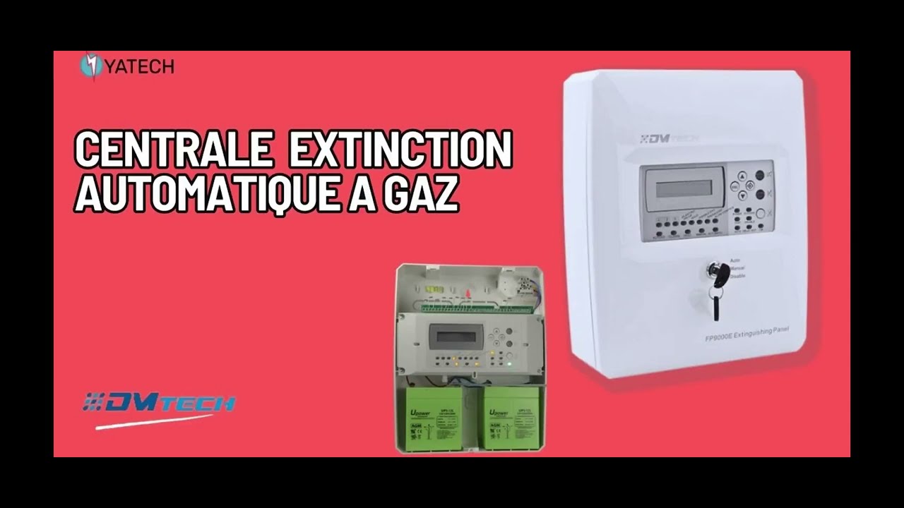 SYSTEME D'EXTINCTION AUTOMATIQUE A GAZ H 264