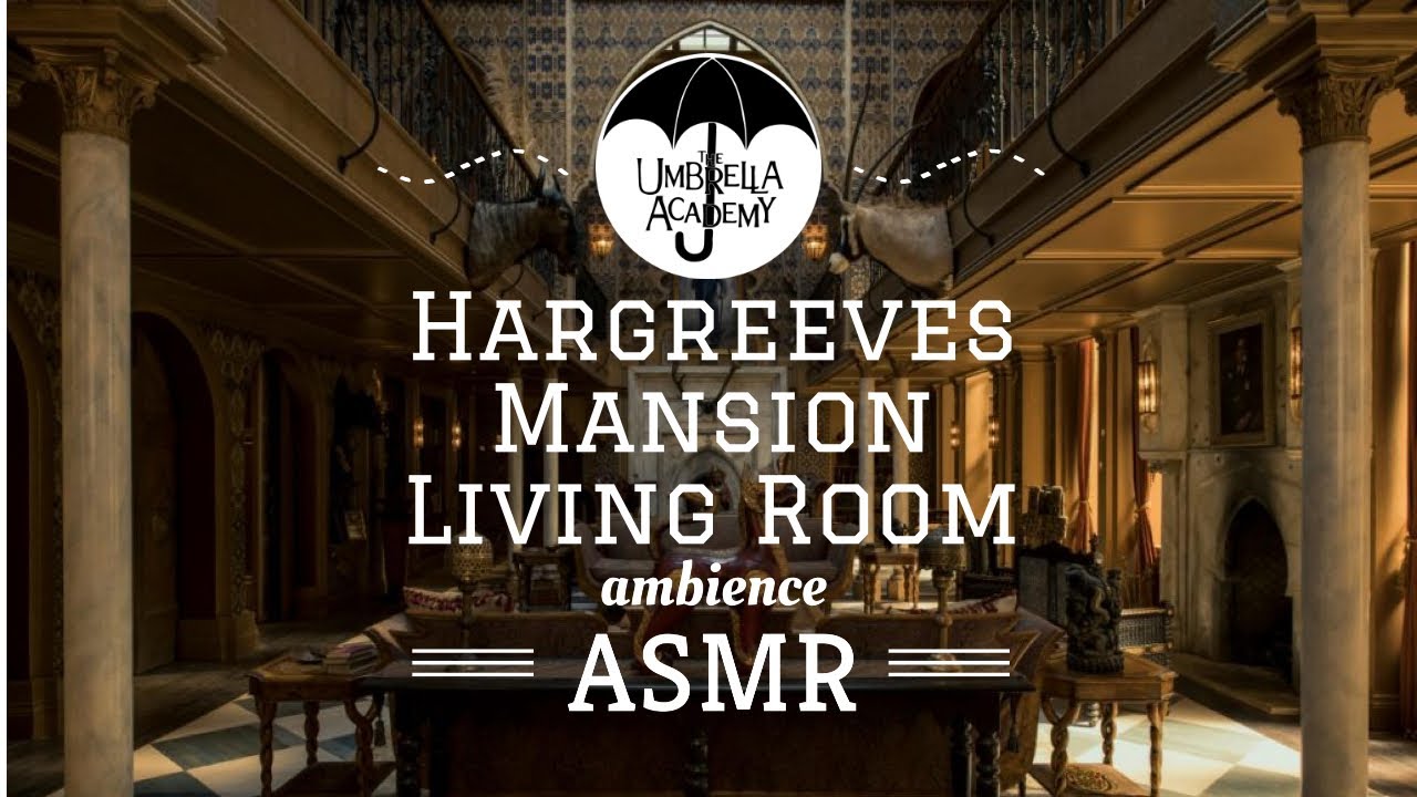 Umbrella Academy ☂️ Hargreeves Mansion ASMR Ambience ✨ Living Room
