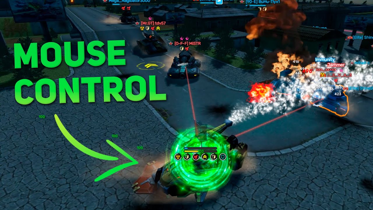 Tanki Online - Mouse control after 14 years of keyboard | Hover Hulls Montage | Epic Highlights!