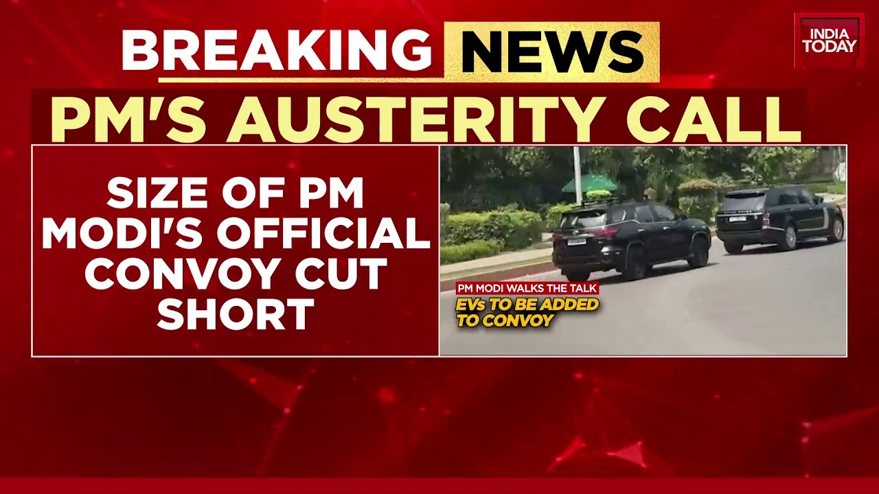 BREAKING NEWS: PM Modi Cuts Convoy To Two Cars Amid Fuel Shortage And West Asia War | India Today