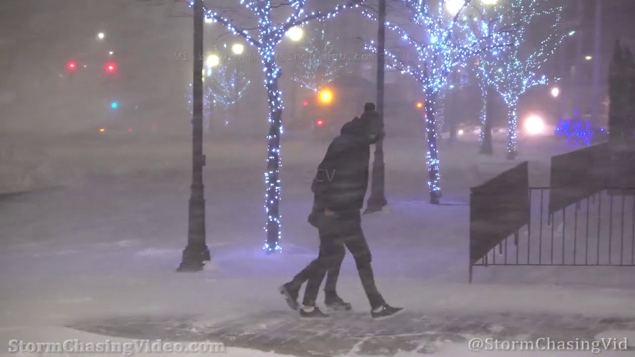 Near Blizzard Conditions in White Plains, NY - 12/16/2020