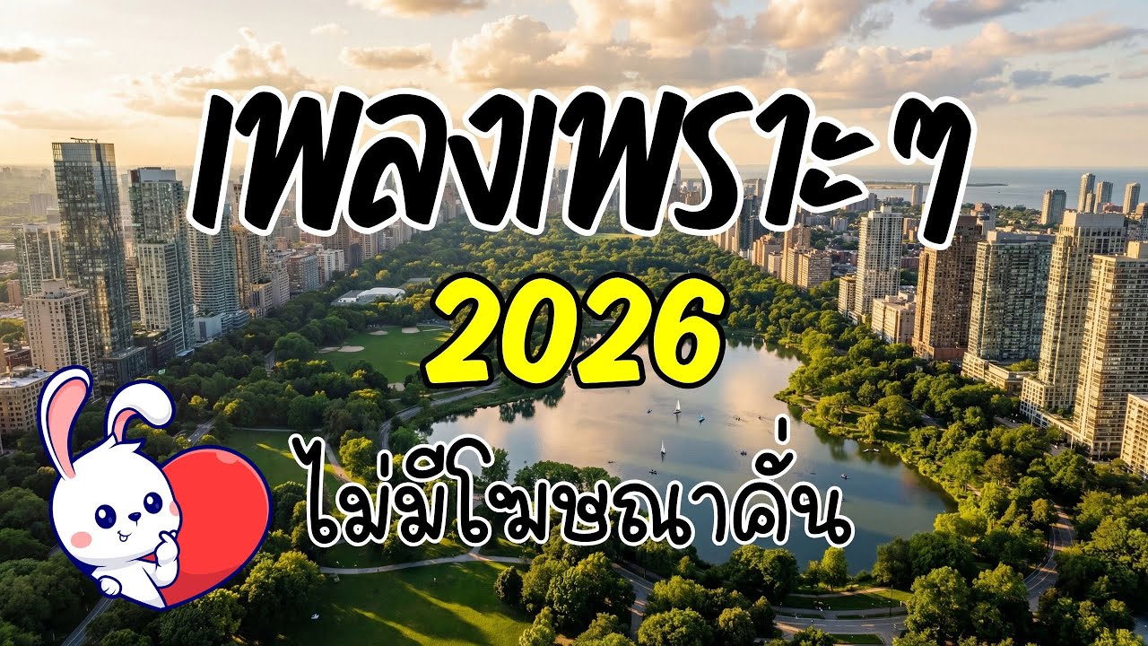 รวมเพลงเพราะๆ ฟังสบาย 2026 [Vol.12] 🎧 ฟังยาวๆ ต่อเนื่อง 🎸(ไม่มีโฆษณาคั่น) | กระต่ายอ้วน ชวนฟัง 🐰