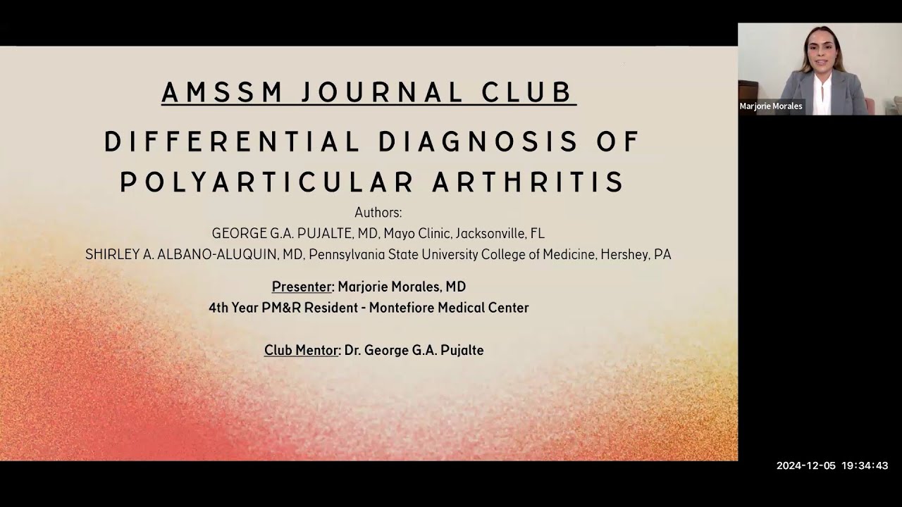 Polyarticular Arthritis and Use of Ergogenic Aids by Athletes | AMSSM Journal Club