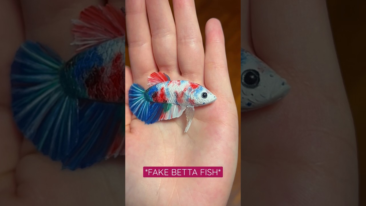 Betta fish replica! #art #bettafish #artwork #fish #handmade