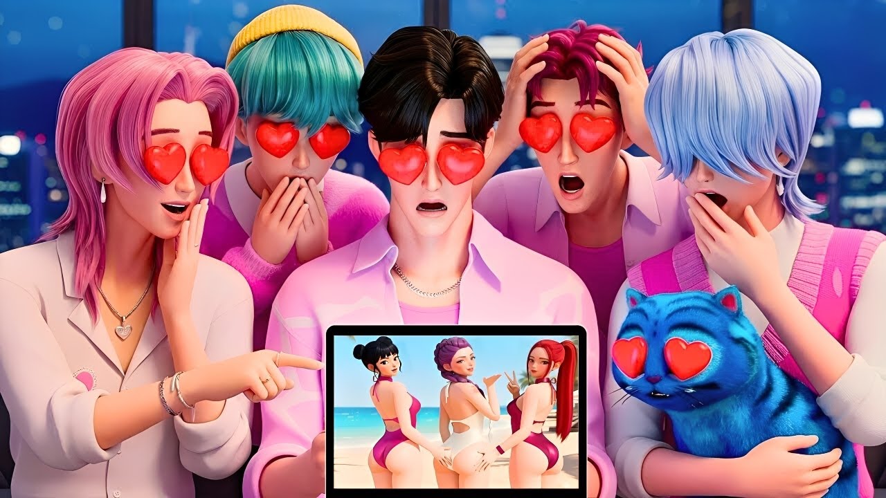 TOP 10  Funniest Reactions 😍😍 With SAJA Boys | Abby Jinu Baby Saja... | K-Pop Demon Hunters Reaction