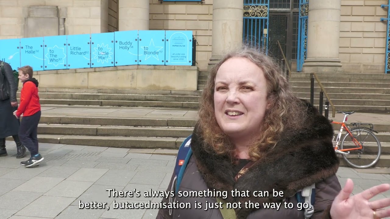 Protest against academisation of King Edward VII School