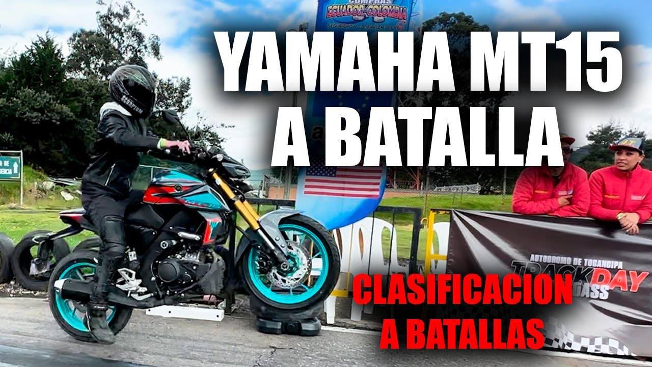MT15 a Batalla🔥 Me deja CALLADO 🛑 Fullgass Drag Race Clasificación Cuarto de Milla