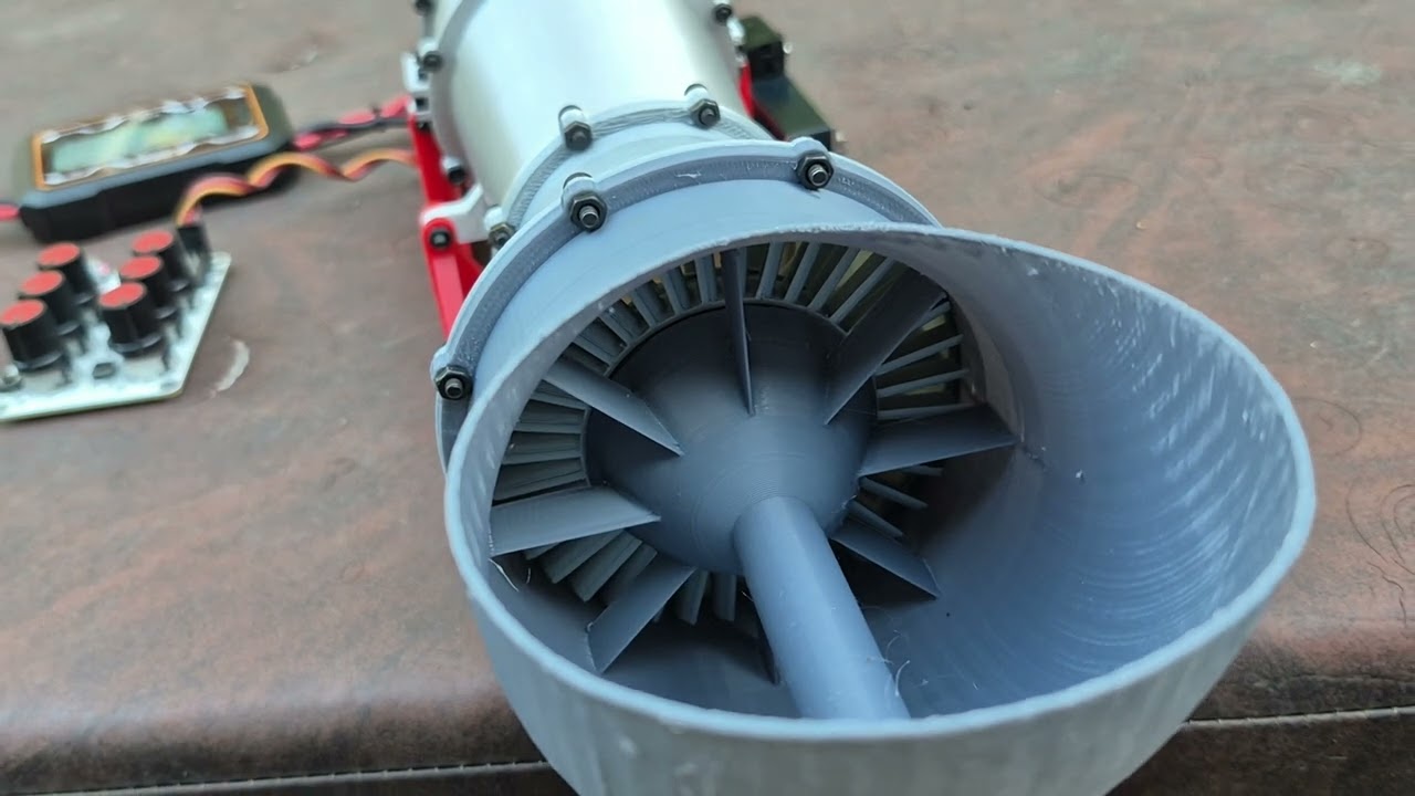 EDF Turboshaft engine test