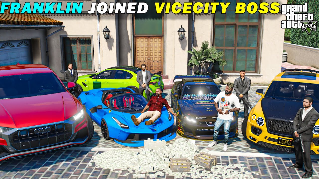 FRANKLIN JOINED VICECITY BOSS | GTA 5 | WEB SERIES | GAMEPLAY