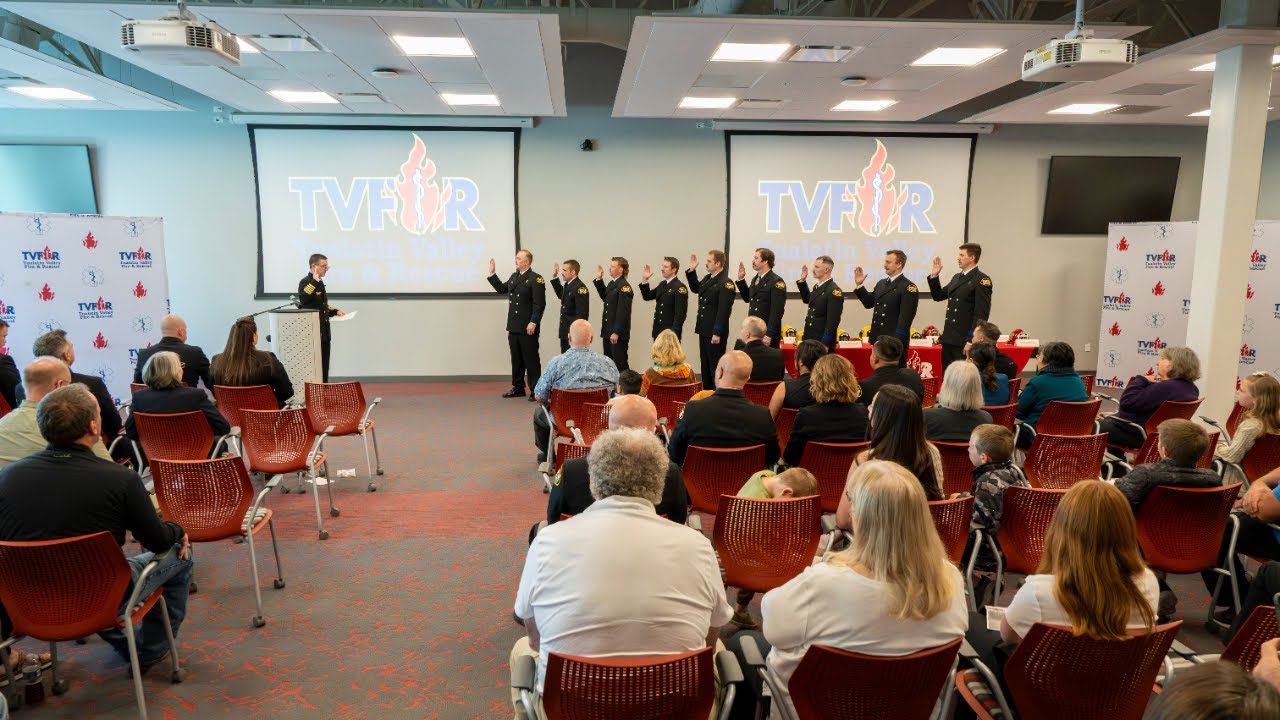 TVF&R Promotion and Swearing-In Ceremony February 2026