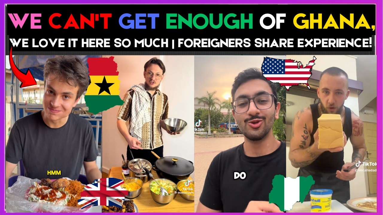 🇬🇭🇺🇸 WE CAN'T GET ENOUGH OF GHANA, WE LOVE IT HERE SO MUCH | FOREIGNERS SHARE EXPERIENCE | Kamma Dyn