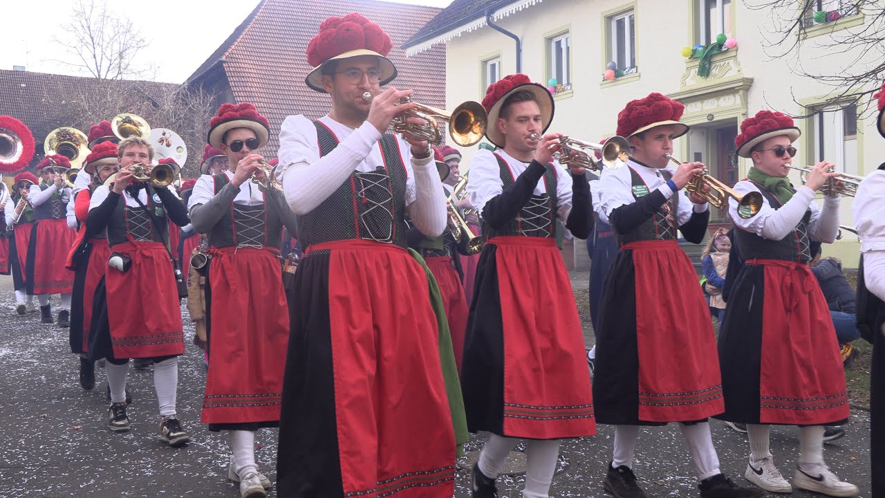 Fasnet, Umzug in Bettmaringen Teil2, Schlüchttal Narrentreffen