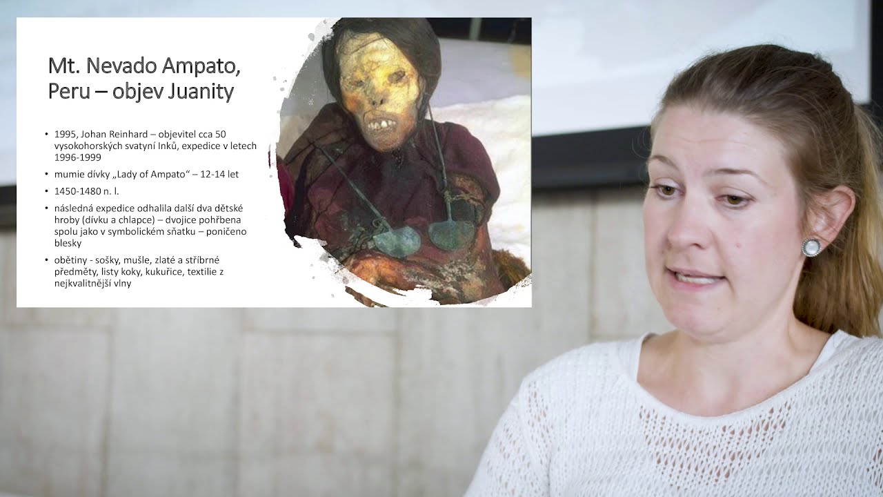Archeologick&eacute; jednohubky // Dětsk&eacute; oběti u Inků