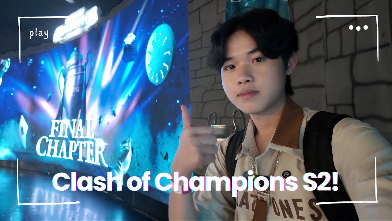 TIBA TIBA DATENG KE FINAL CHAPTER CLASH OF CHAMPIONS SEASON 2 🏆 | #sandyourVLOG