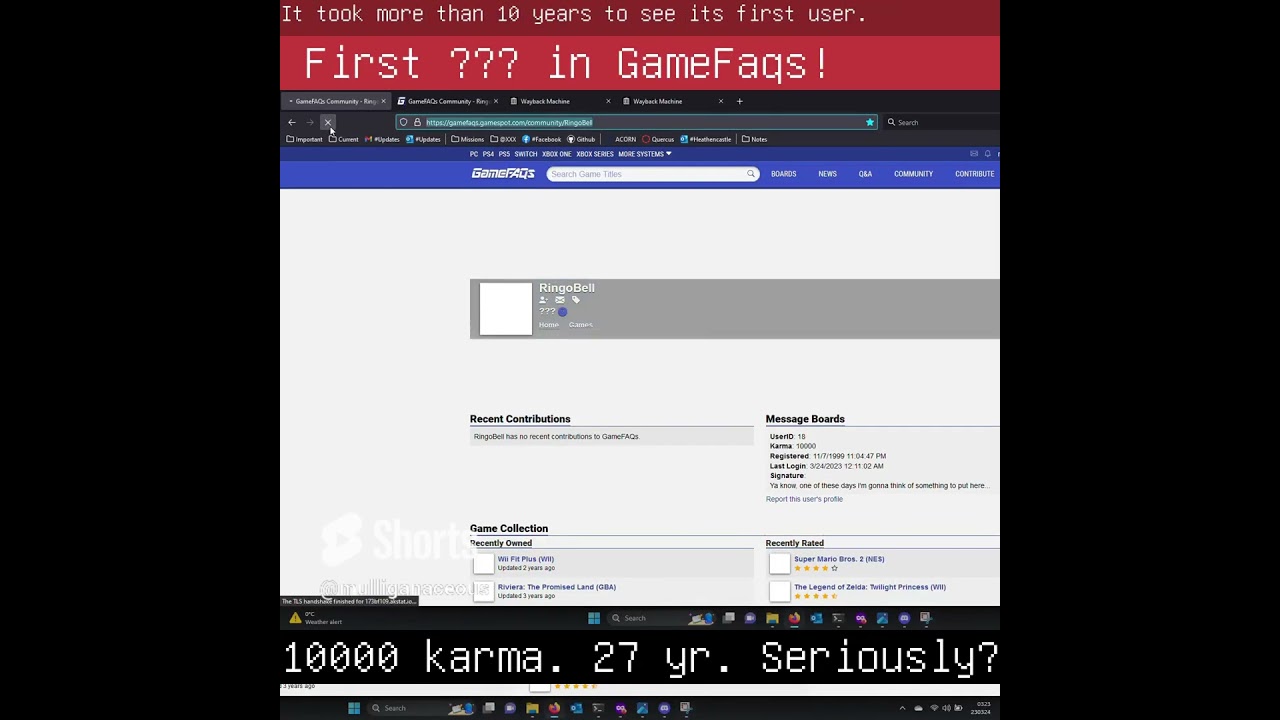 📆 ??? #gamefaqs #karma
