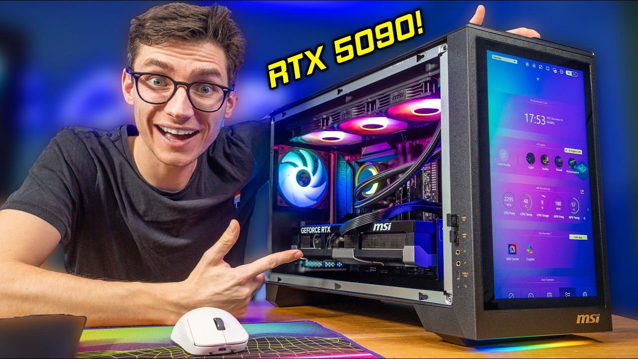 The Most INSANE Pre Build EVER?! - MSI MEG Vision X AI | AD