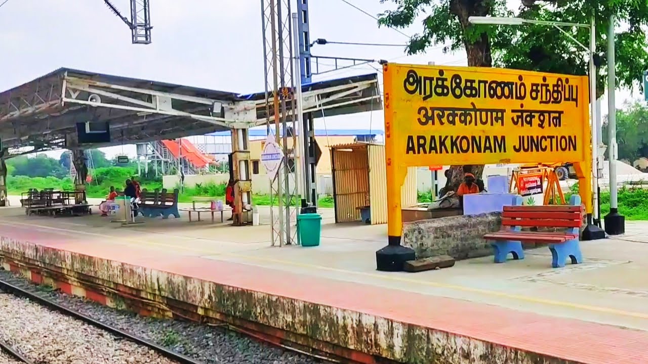 Arakkonam Railway Station | Arakkonam | Multi Axle | Arakkonam Railway junction view