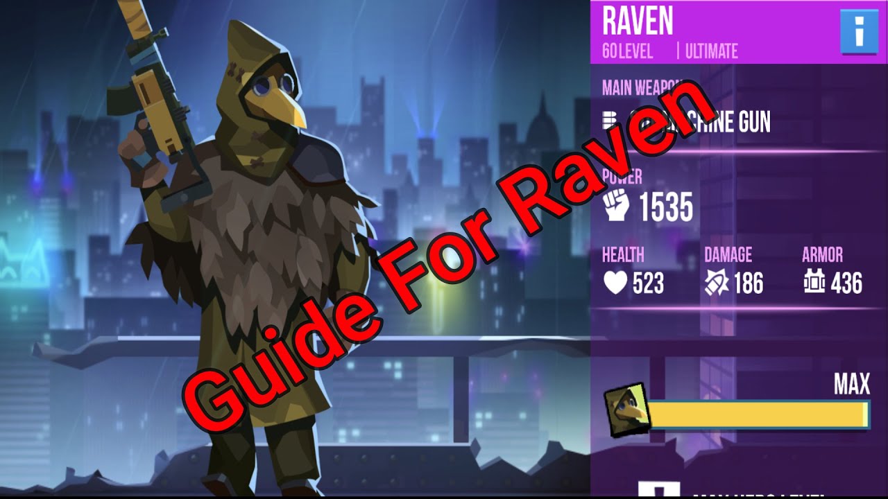 Guide for raven - bullet echo