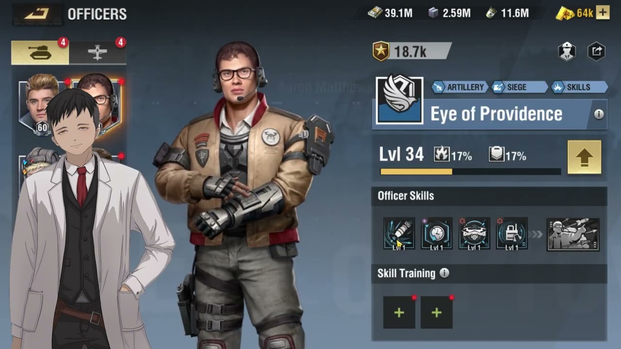 Interview with Chen:The combination of Skill Selection for officers