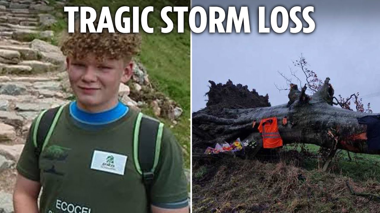 Heartbreaking tributes paid to 'one-in-a-million' teen killed in Storm Eowyn after tree fell on car