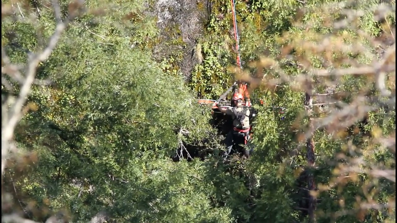 Southern Humboldt Technical Rescue in Action