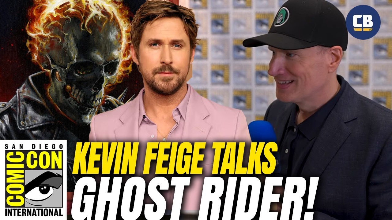   Kevin Feige Talks Ryan Gosling As Ghost Rider! SDCC 2026