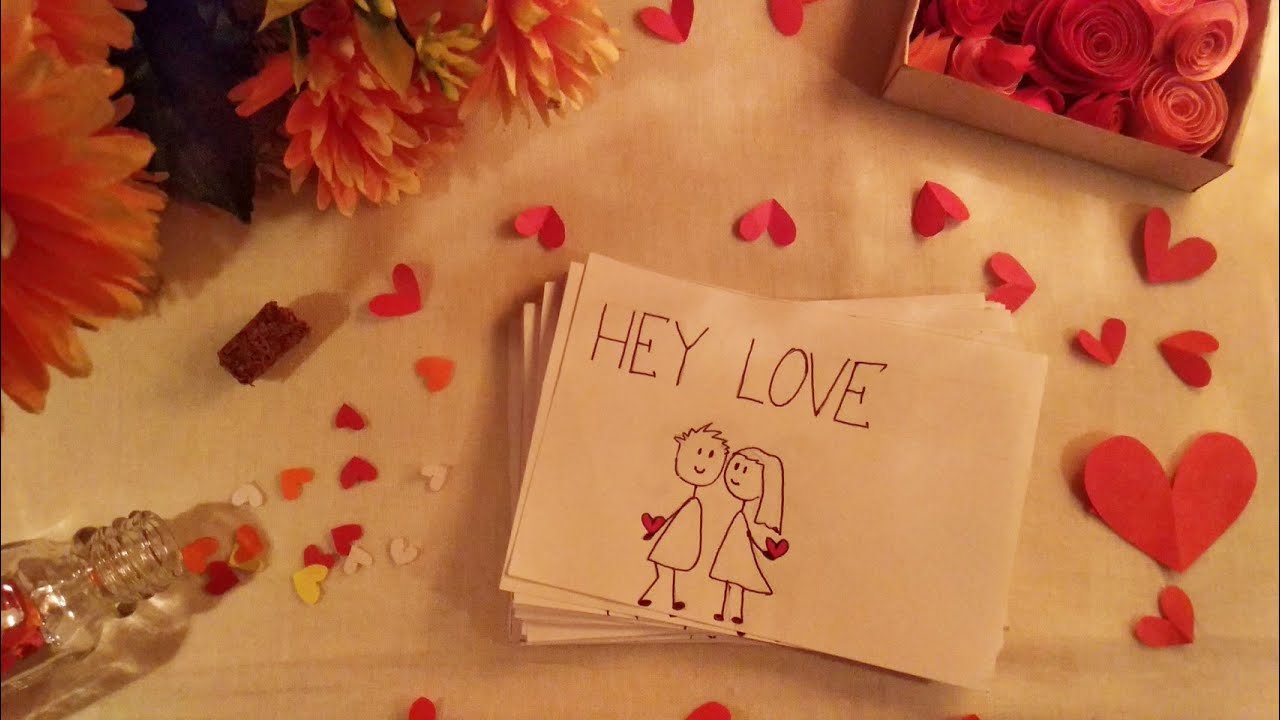 Long distance anniversary wishes for your partner/Card making for anniversary/ @itss_nabanita