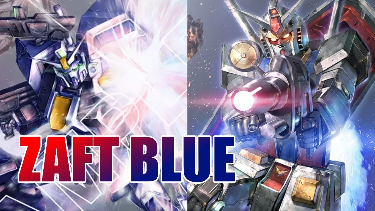 Gundam Card Game: Zaft Blue Deck Profile!!