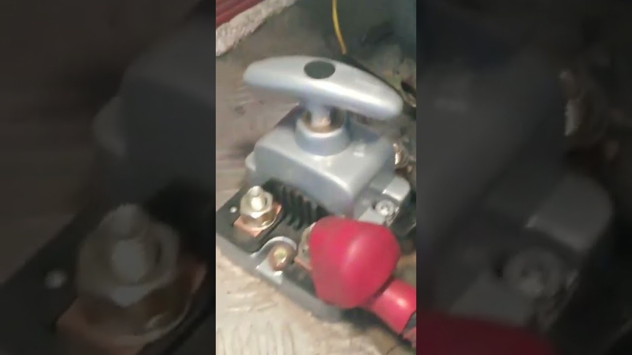 battery cut-off switch...