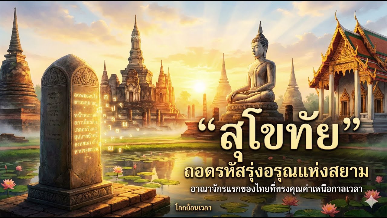 สุโขทัย : ถอดรหัสรุ่งอรุณแห่งสยาม อาณาจักรแรกของไทยที่ทรงคุณค่าเหนือกาลเวลา