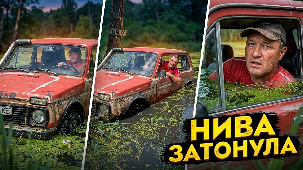 Сложный #OFFROAD на Ниве на необитаемый остров