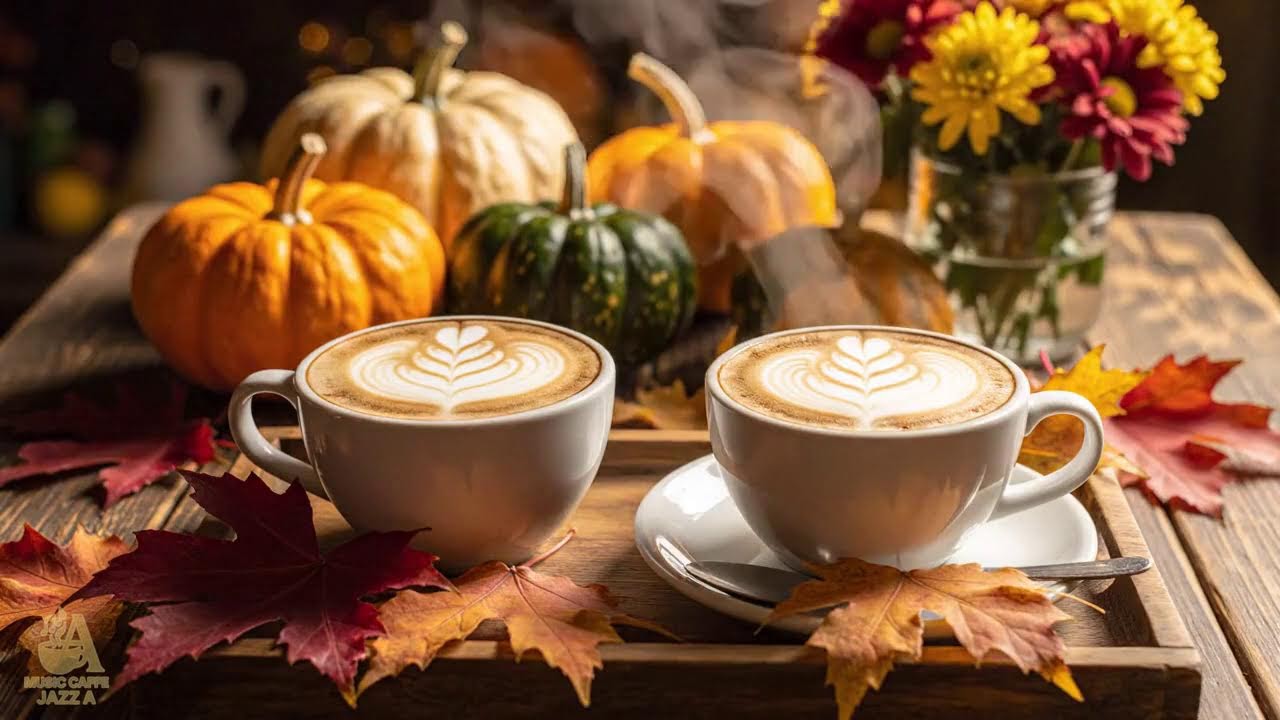 #2 Relaxing Jazz Cafe Ambience for Stress Relief | Gentle Jazz Piano with Nature Sounds for Work ☕☕☕