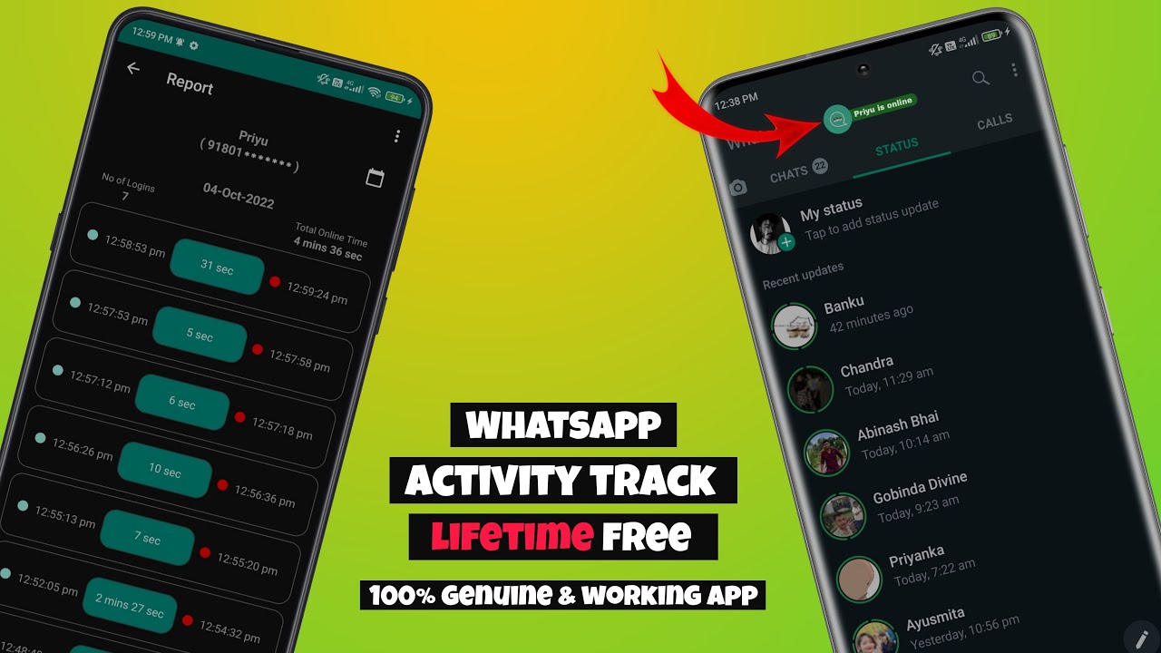 Track Anyone's WhatsApp Activity Free For Lifetime | Get Online/Offline Notification | EpicSatya