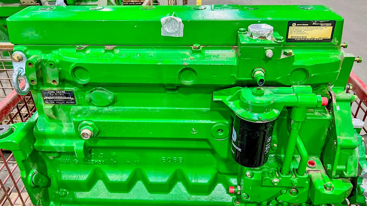 John Deere 6.8L Powertech Engine