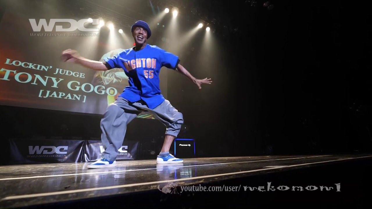 TONY GOGO(THE LOCKERS) JUDGE DEMO WDC 2017 FINAL WORLD DANCE COLOSSEUM