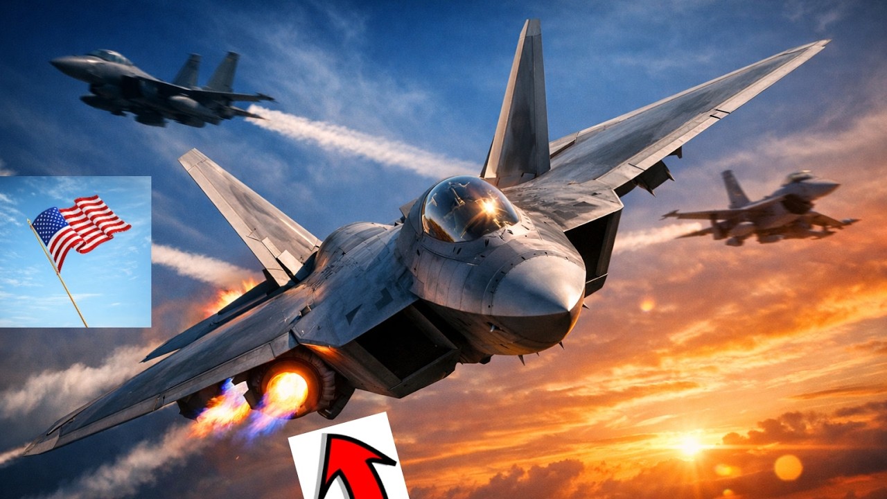 Top 10 US Fighter Jets That Rule the Skies (Russia Hates #1)
