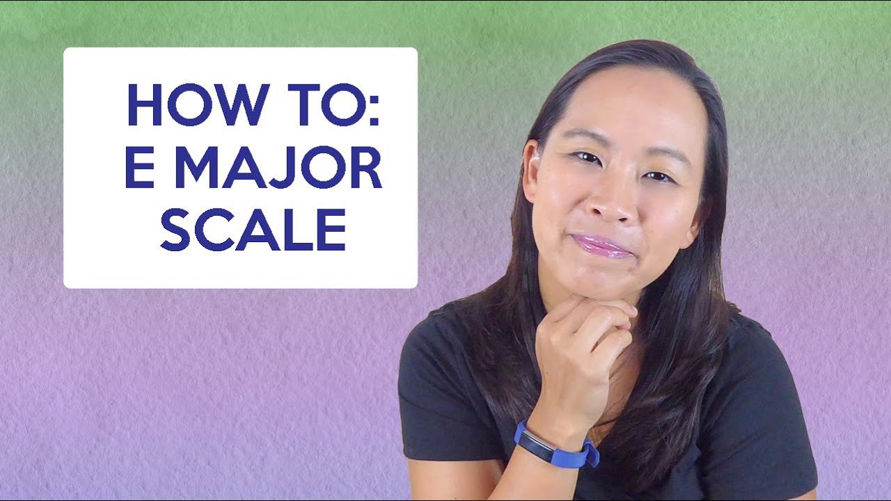 HOW TO PLAY:  E Major Scale on the Cello