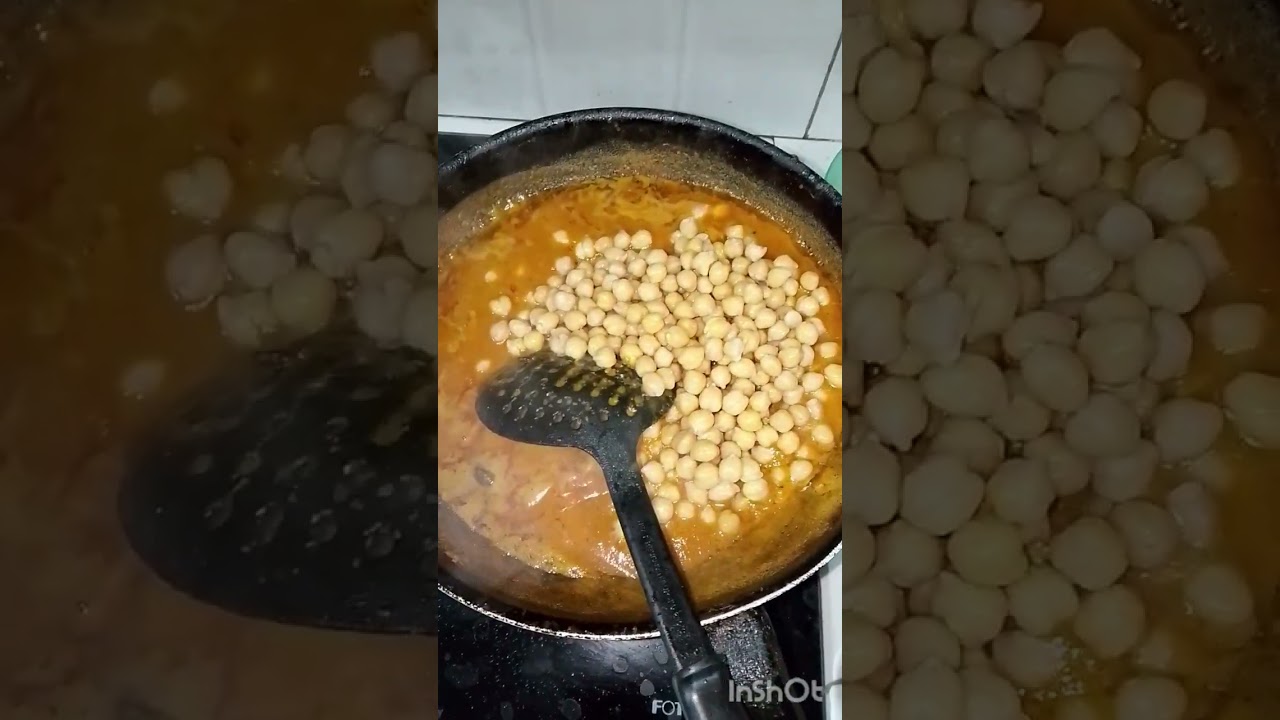 Chicken chhole recipe