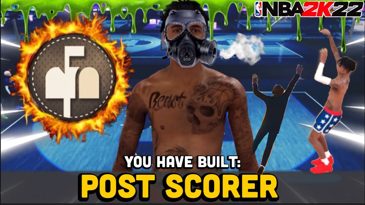 I Became a TOXIC &ldquo;POST SCORER&rdquo; in 1V1 STAGE on NBA 2K22! BEST BIG MAN BUILD in NBA 2K22
