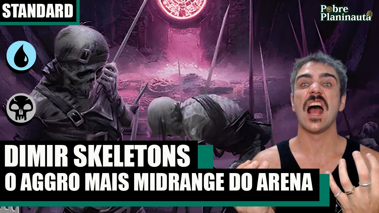 ESQUELETOS DESTRUINDO NO DIAMANTE  - Dimir Skeletons -  MTG STANDARD FDN