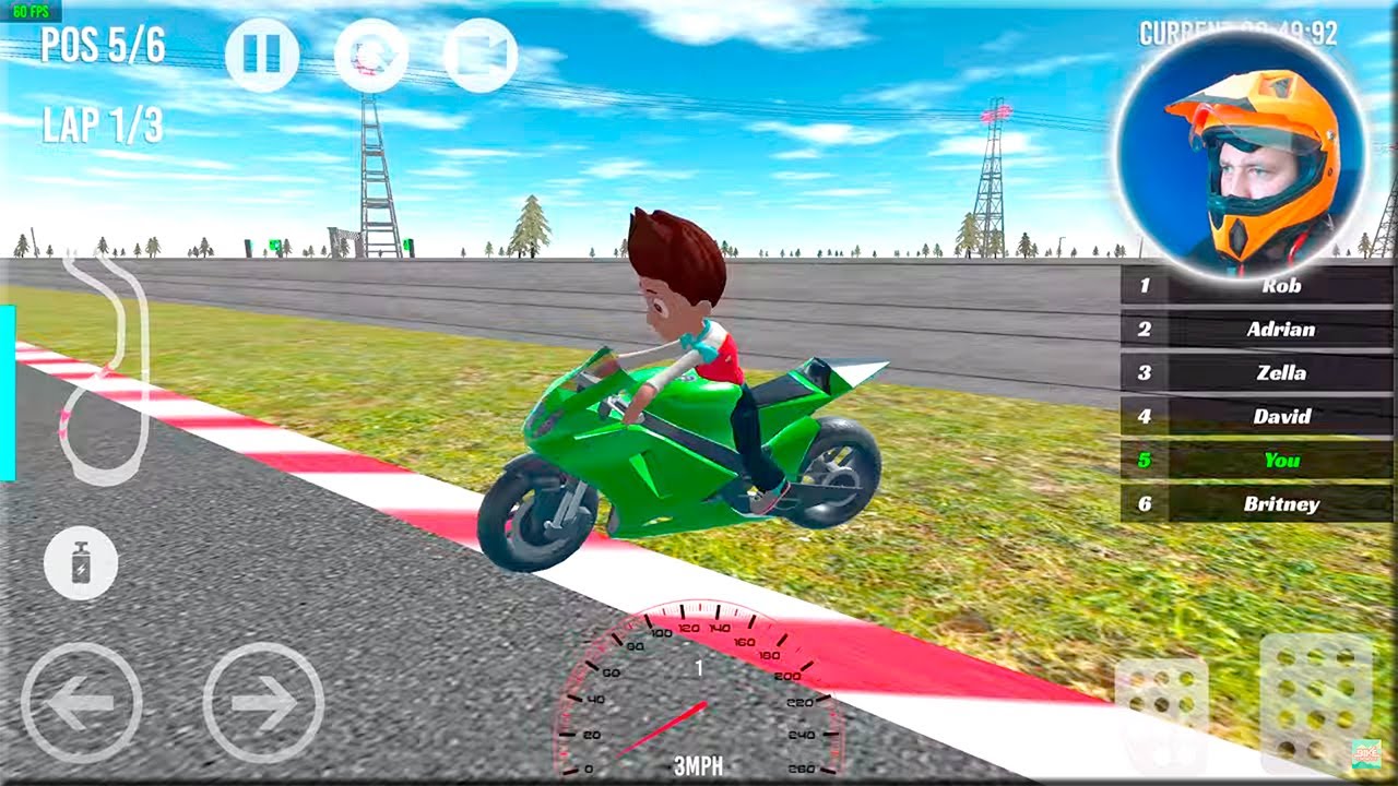 PAW Ryder Moto Racing 3D Game - Patrol Games #Bike Games