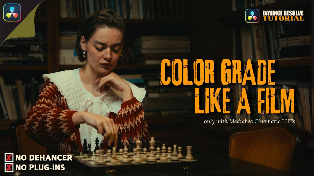 Hollywood Film Look – How to Color Grade in DaVinci Resolve #tutorial