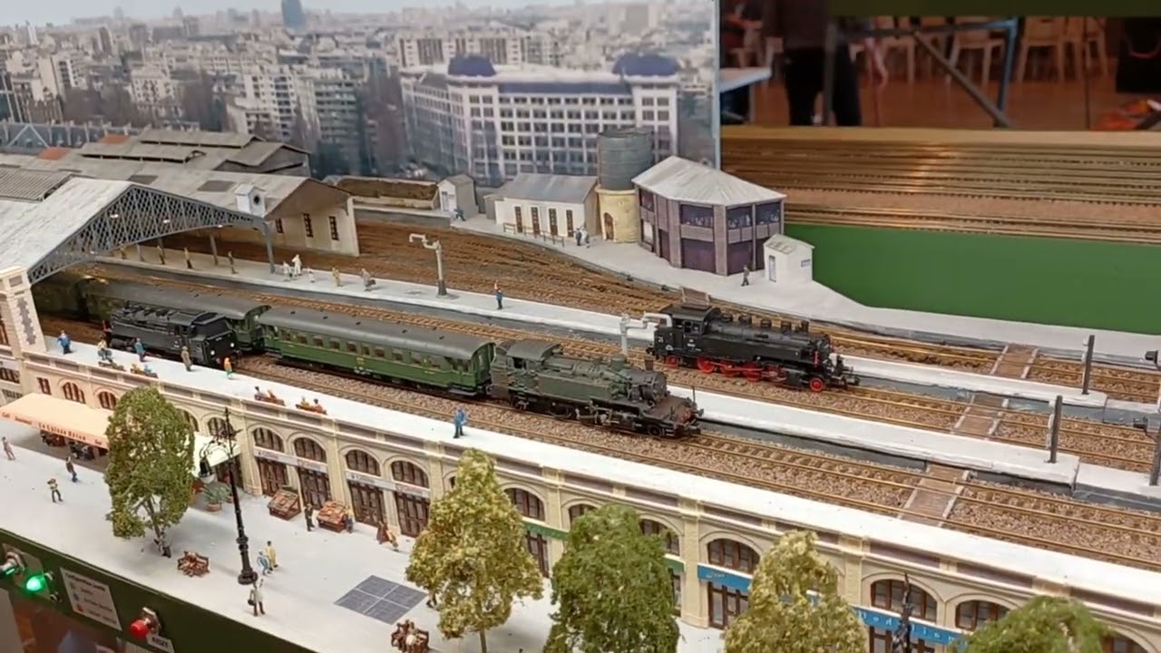 Modélisme ferroviaire. SceNic, Gare de la Bastille