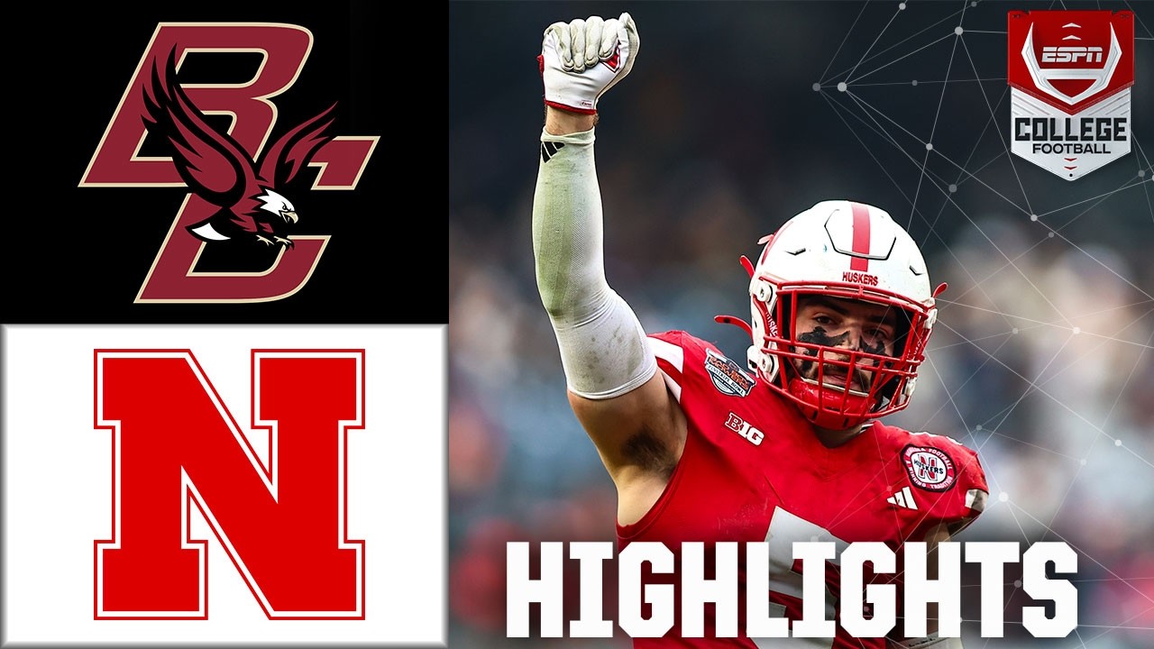 Pinstripe Bowl: Boston College Eagles против Nebraska Cornhuskers | Полные обзоры матча | ESPN CFB