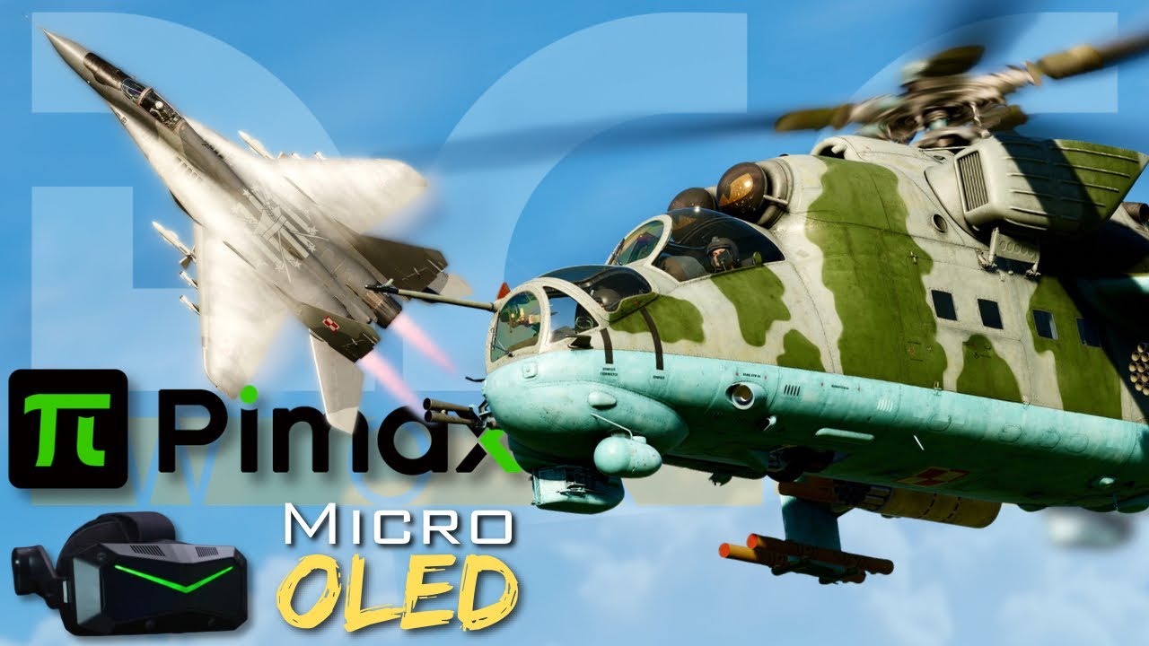 Микро-OLED, макро-улучшения | Новая Pimax VR | DCS World