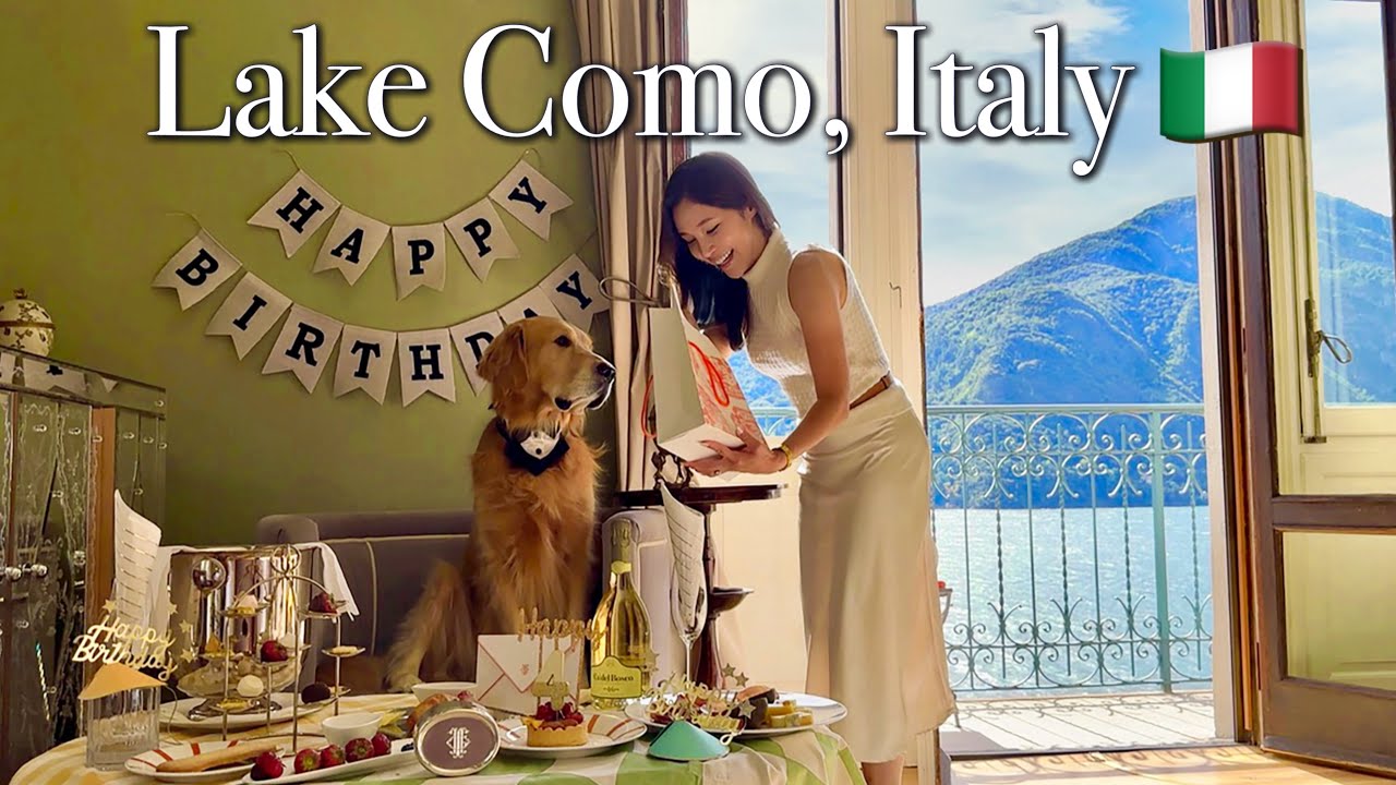 🇮🇹 Моя СОБАКА путешествует на озеро Комо, Италия | GRAND HOTEL TREMEZZO | Мастер-класс по пригото...